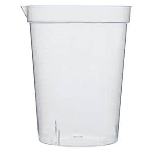 Specimen Container 6.5oz Polystyrene Non-Sterile 25/Pk