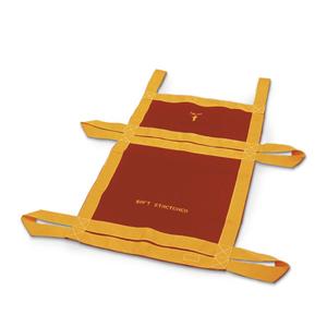 Transport Stretcher 21x35" Red Adult With Automotive Seat Belt We...