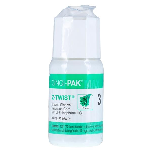Gingi-Pak MAX Z-Twist Braided Epinephrine Size 3 Thick Ea