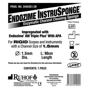 Endozime Instrusponge Enzymatic Sponge 1.5 mm 100/Case