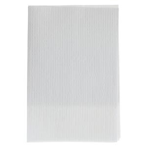 Patient Towel 3 Ply Tissue / Poly 19 in x 30 in White Disposable 300/Ca