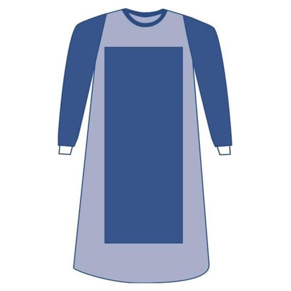 Aurora Surgical Gown Reinforced Poly Size 3X Large Sterile Breath...
