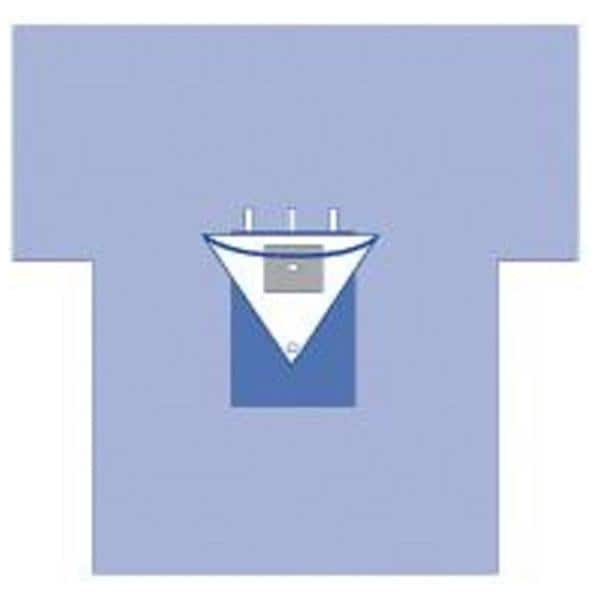 OrthoMax 13x89x126" Sterile Arthroscopy Drape 2-1/2" Fenestrated