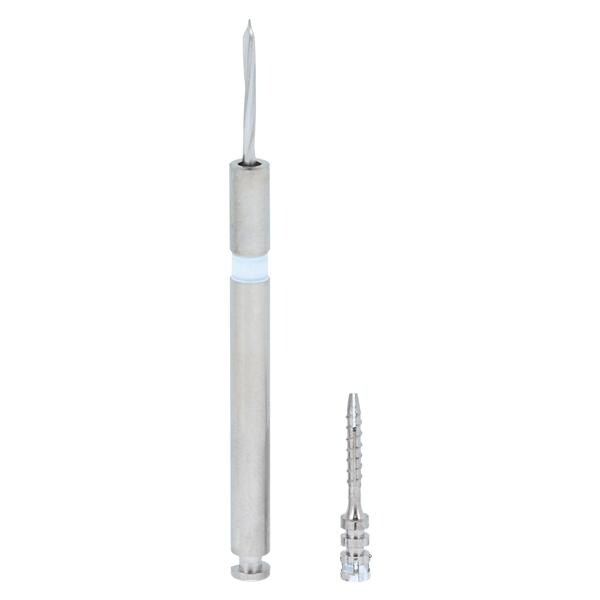 Flexi-Post Posts Titanium Size 00 Parallel Sided White 30/Pk