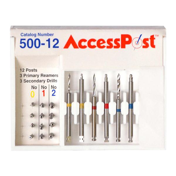 AccessPost Posts Stainless Steel Size Assorted Ea