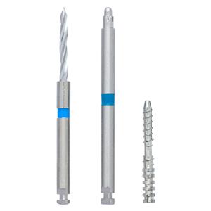 Flexi-Post Posts Stainless Steel Economy Refill Size Blue Parallel Sided 30/Pk