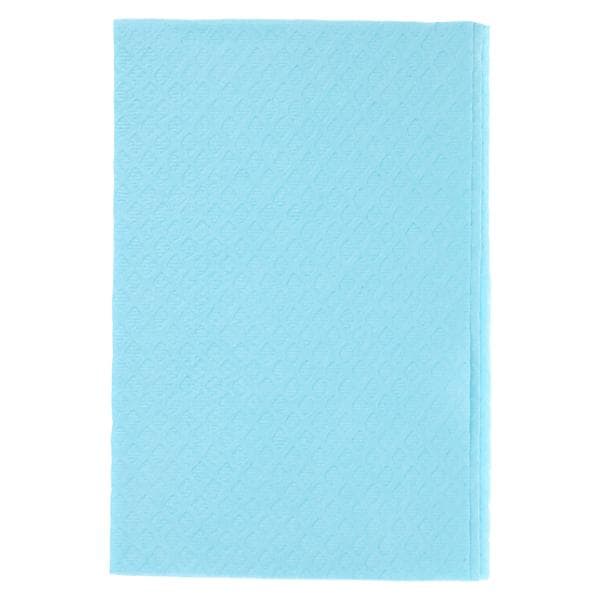 Encore Professional Towel 2 Ply Tissue / Poly 13 in x 19 in Bl Disposable 500/CA