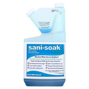 Sani-Soak Ultra Ultrasonic Cleaner 32 oz Mint 32oz/Bt