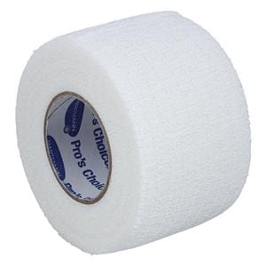 Pros Choice Athletic Tape Elastic/Fabric 1.5"x7.5yd White Non-Ste...
