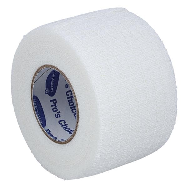Pros Choice Athletic Tape Elastic/Fabric 1.5"x7.5yd White Non-Ste...