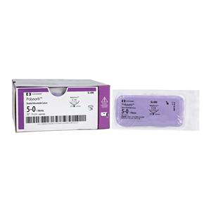 Polysorb Suture 5-0 30" Polyester Braid C-13 Undyed 36/Ca