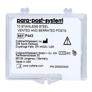 ParaPost Posts Stainless Steel Refill Size 0.036 in Brown 10/Vl
