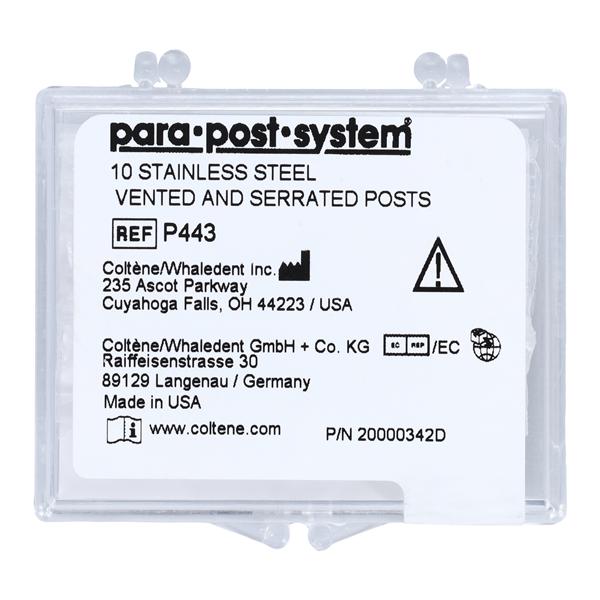 ParaPost Posts Stainless Steel Refill Size 0.036 in Brown 10/Vl