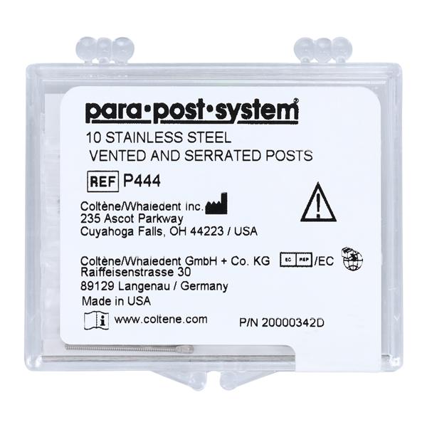 ParaPost Posts Stainless Steel Size 0.04 in Yellow 10/Vl