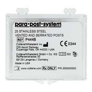 ParaPost Posts Stainless Steel Bulk Kit 4 0.04 in Yellow P44-4B 25/Vl