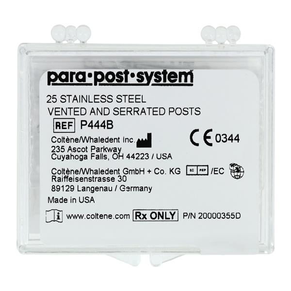 ParaPost Posts Stainless Steel Bulk Kit 4 0.04 in Yellow P44-4B 25/Vl