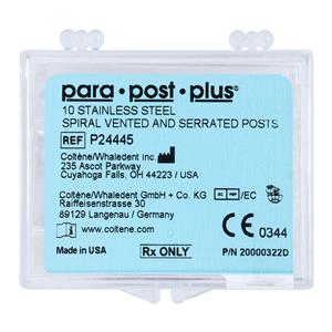 ParaPost Plus Posts Stainless Steel Refill 4.5 0.045 in Blue 10/Vl