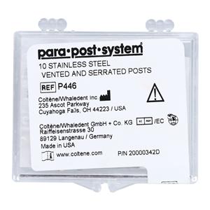 ParaPost Posts Stainless Steel Size 0.06 in Black 10/Vl