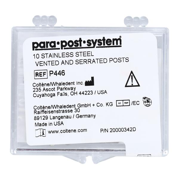 ParaPost Posts Stainless Steel Size 0.06 in Black 10/Vl