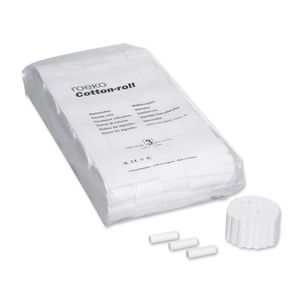 Cotton Roll 1.5 in x 0.5 in 1000/Bag