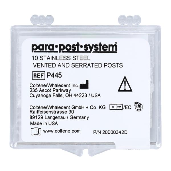 ParaPost Posts Stainless Steel Size 0.05 in Red 10/Vl