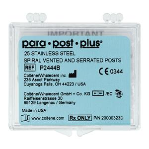 ParaPost Plus Posts Stainless Steel Size 0.04 in Yellow 25/Vl