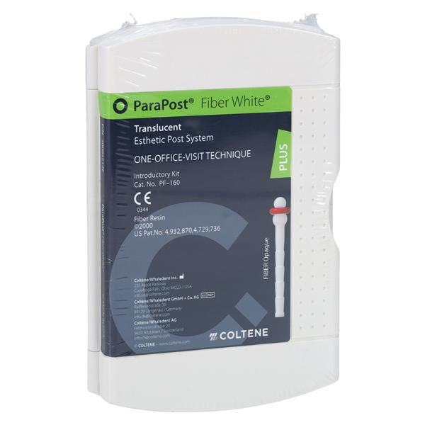 ParaPost Fiber White Fiber Posts Introductory Kit Assorted Headed Parallel Ea