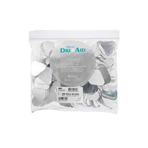 Dri-Aids Silver Silver Coated Cotton Roll Substitute White Small 250/Bx
