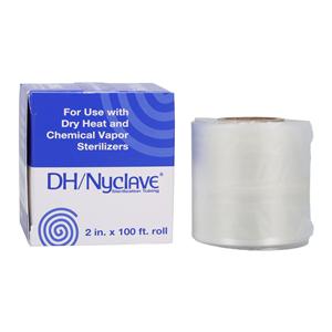 Nyclave Sterilization Tubing 100 Feet x 2 in Clear Sterile 100'/R...