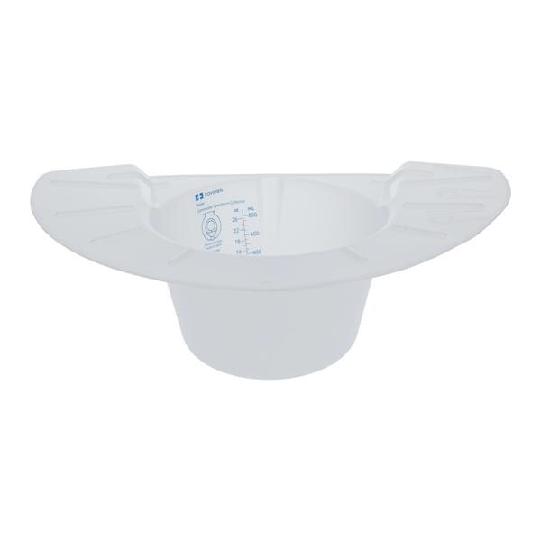 Dover Specimen Collection Commode White No Closure w/ Wd Lp/800 Grd 100/Ca