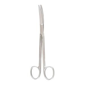 Mixter Hemostatic Scissors Curved 6-1/4" Stainless Steel Ea