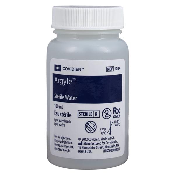 Irrigation Solution Sterile Water 100mL Bottle Ea