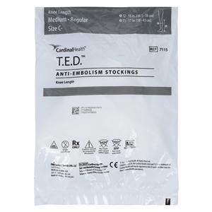 T.E.D. Compression Stocking Knee High Inspection Toe Medium 43cm...