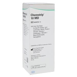 Chemstrip 10 MD Urinalysis Test Strip 100/Bt, 6 BT/CA