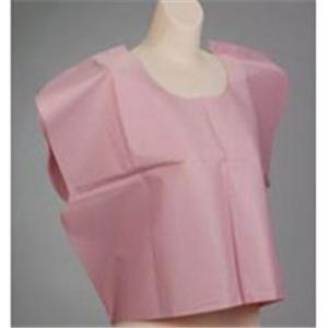 Patient Cape Tissue / Poly / Tissue Embossed Short Sleeves, Front...