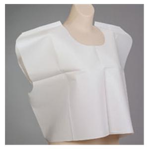 Patient Cape Tissue 3 Ply Embossed Short Sleeves, Front/Back Open...