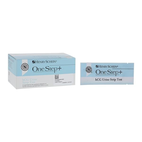 Henry Schein OneStep+ hCG Urine Dipstick Test 25/Box