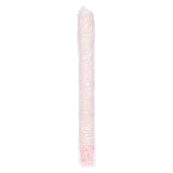 Drinking Cup Paper Pink Ribbon 5 oz Disposable 1000/Ca