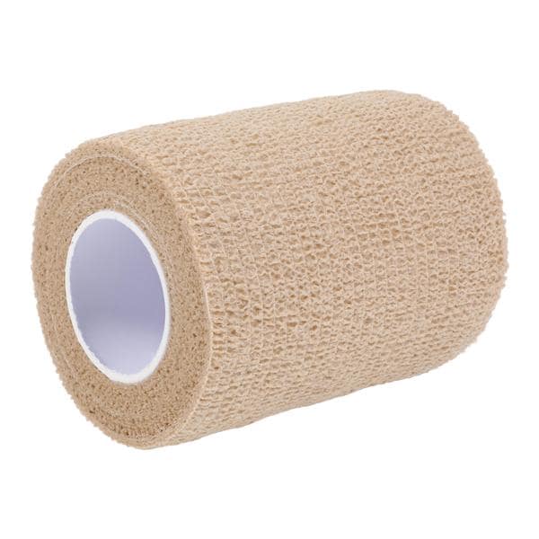 Self-Adherent Bandage Non-Woven Fabric 3"x5yd Tan Non-Sterile Ea