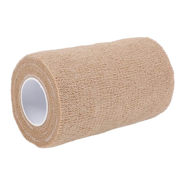 Self-Adherent Bandage Non-Woven Fabric 4"x5yd Tan Non-Sterile Ea