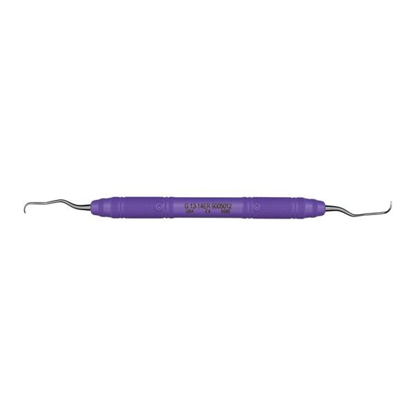MaxiGrip Curette Gracey Extended Reach Double End Size 13/14 9.5 mm Resin Ea