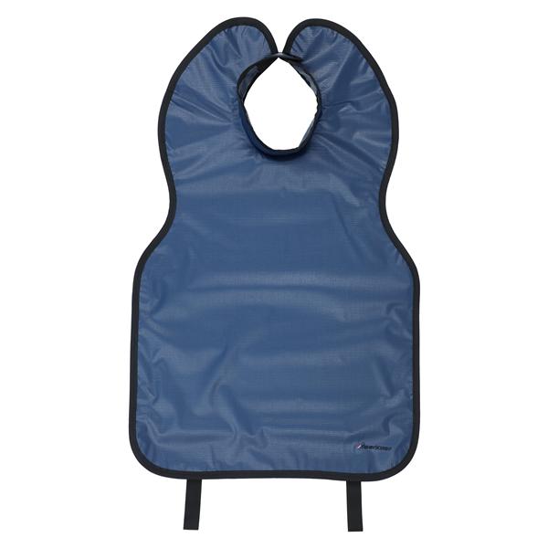 Maxi-Gard X-Ray Apron Lead-Free Adult Blue With Attached Collar E...