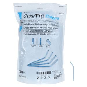 Tip Air / Water Sure Tip Colors HSI Blue 1000/Bg, 12 BG/CA