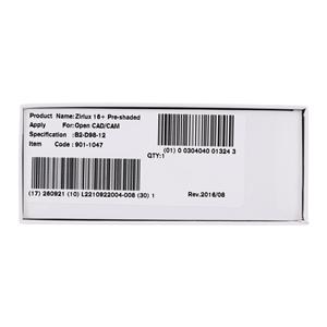 Zirlux 16+ Zirconia Disc B2 98x12mm Ea