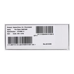 Zirlux 16+ Zirconia Disc C3 98x14mm Ea