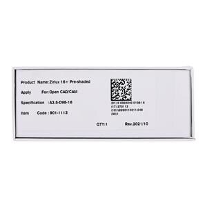 Zirlux 16+ Zirconia Disc A3.5 98x18mm Ea