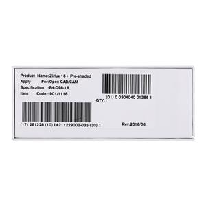 Zirlux 16+ Zirconia Disc B4 98x18mm Ea