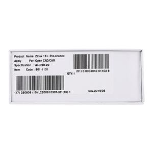 Zirlux 16+ Zirconia Disc A4 98x20mm Ea