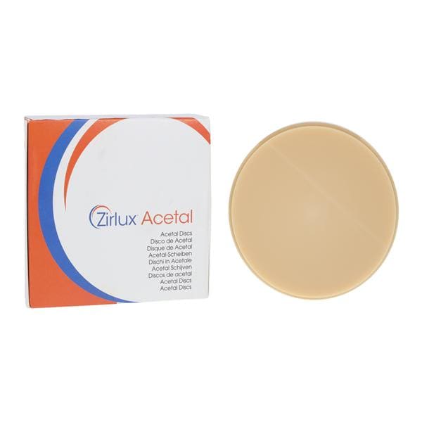 Zirlux Acetal Polymer Disc A3.5 98x20mm Ea