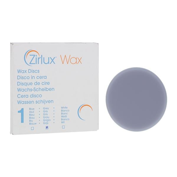 Zirlux Wax Disc Gray 98.5x12mm Ea